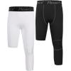 imageBoys Sleeveless Compression Shirt and Boys One Leg 34 Compression Pants