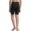 imageRoadbox Boys Compression Shorts with Pockets Youth Performance Athletic Underwear Base Layer for Kids Football RunningBlackwhite