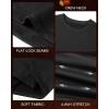 imageRoadbox Boys Compression Thermal Shirt  12 Pack Youth Long Sleeve Fleece Base Layer Undershirts Football BaseballBlack