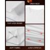 imageRoadbox Boys Compression Thermal Shirt  12 Pack Youth Long Sleeve Fleece Base Layer Undershirts Football BaseballPlain White