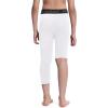 imageRoadbox Boys One Leg Compression Pants 2Pack 34 Athletic Basketball Leggings Youth Sports Baselayer TightsWhite