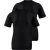 imageRoadbox Boys Youth Compression Shirt  Short Sleeve Undershirt for Kids Quick Dry Athletic Baseball TShirt Base Layer2packblackblack