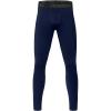 imageRoadbox Boys Compression Pants Youth Quick Dry Spandex Tights Leggings for Running Football BasketballNavy Blue