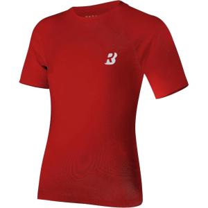 imageRoadbox Boys Youth Compression Shirt  Short Sleeve Undershirt for Kids Quick Dry Athletic Baseball TShirt Base Layer1packred