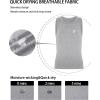 imageBoys Compression Set Compression Shirt and Athletic Tank Top for Football Basketball Size M