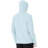 imageMens UPF 50 Sun Shirt Lightweight Moisture Wicking Full Zip Fishing Hoodie Hiking Jacket with Pockets and ThumbholesLight Blue