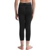 imageRoadbox 34 Boys Compression Pants  Youth Kids Running Leggings Sports Tights for Football Basketball Baseball34 Black  Black