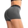 imageRoadbox 3quot Womens Volleyball Spandex Shorts with PocketNonPocket 23 Pack Compression Shorts for Workout Running Gym YogaBlackgreynavy Blue