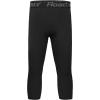 imageRoadbox Boys Compression LeggingsYouth Athletic Pants Capris TightsKids Sports Base Layer Basketball RunningBlackwhite