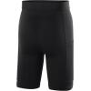 imageRoadbox Boys Compression Shorts Youth Boys Performance Athletic Spandex Underwear Kids Sports Shorts with Pockets3pack Black