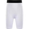 imageRoadbox Boys Compression Shorts Youth Boys Performance Athletic Spandex Underwear Kids Sports Shorts with PocketsWhite