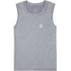 imageRoadbox Boys Compression Tank Tops Kids Athletic Sleeveless Shirts Youth Quick Dry Undershirts for Football BasketballLight Gray
