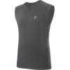 imageRoadbox Boys Compression Tank Tops Youth Sleeveless Shirts Kids Athletic Quick Dry Undershirt Football Basketball T ShirtBgrey