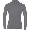 imageRoadbox Boys Girls Compression Shirts  Youth Long Sleeve Athletic Undershirt Mock Neck for Football Baseball Basketball1packmedium Gray