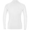 imageRoadbox Boys Girls Compression Shirts  Youth Long Sleeve Athletic Undershirt Mock Neck for Football Baseball Basketball1packwhite