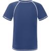 imageRoadbox Boys Rash Guard Short Sleeve Swim Shirt UPF 50 UV Water Shirts for Kids Surf Fishing Sun Protection RashguardSea Blue