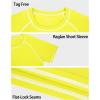 imageRoadbox Boys Rash Guard Short Sleeve Swim Shirt UPF 50 UV Water Shirts for Kids Surf Fishing Sun Protection RashguardYellow