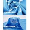 imageRoadbox Boys Rash Guard Swim Shirt UPF 50 Sun Protection Short Sleeve Quick Dry Rashguard Water Shirt for KidsMedium Blue