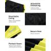 imageRoadbox Boys Swim Jammers Quick Dry Youth Competitive Swim Team Shorts UPF 50 Bathing Athletic Compression Swim TrunksBlack Against Light Yellow
