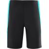 imageRoadbox Boys Swim Jammers Quick Dry Youth Competitive Swim Team Shorts UPF 50 Bathing Athletic Compression Swim TrunksBlack Hit Lake Green