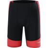 imageRoadbox Boys Swim Jammers Quick Dry Youth Competitive Swim Team Shorts UPF 50 Bathing Athletic Compression Swim TrunksBlack Hits Red