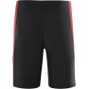 imageRoadbox Boys Swim Jammers Quick Dry Youth Competitive Swim Team Shorts UPF 50 Bathing Athletic Compression Swim TrunksBlack Hits Red