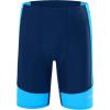 imageRoadbox Boys Swim Jammers Quick Dry Youth Competitive Swim Team Shorts UPF 50 Bathing Athletic Compression Swim TrunksDark Blue With Blue