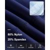 imageRoadbox Boys Swim Jammers Quick Dry Youth Competitive Swim Team Shorts UPF 50 Bathing Athletic Compression Swim TrunksDeep Sea Blue