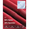 imageRoadbox Boys Swim Jammers Quick Dry Youth Competitive Swim Team Shorts UPF 50 Bathing Athletic Compression Swim TrunksTrue Red