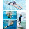 imageRoadbox Boys Swim Jammers Quick Dry Youth Competitive Swimsuit UPF 50 Bathing Kids Athletic Compression Swimming ShortsBlackBlue