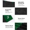imageRoadbox Boys Swim Jammers Quick Dry Youth Competitive Swimsuit UPF 50 Bathing Kids Athletic Compression Swimming ShortsBlackGreen
