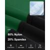 imageRoadbox Boys Swim Jammers Quick Dry Youth Competitive Swimsuit UPF 50 Bathing Kids Athletic Compression Swimming ShortsBlackGreen