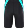 imageRoadbox Boys Swim Jammers Quick Dry Youth Competitive Swimsuit UPF 50 Bathing Kids Athletic Compression Swimming ShortsBlackLack Green