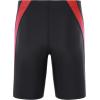 imageRoadbox Boys Swim Jammers Quick Dry Youth Competitive Swimsuit UPF 50 Bathing Kids Athletic Compression Swimming ShortsBlackRed