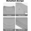 imageRoadbox Boys UPF 50 Rash Guard Swim Shirt Kids Long Sleeve Sun Protection Shirts Youth UV Athletic Beach Rashguard2 Pack Medium Bluegrey