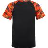 imageRoadbox Boys UPF 50 Rash Guard Swim Shirt Short Sleeve Water Surf Fishing Sun Shirts Kids Youth UV Protection RashguardBlack