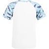 imageRoadbox Boys UPF 50 Rash Guard Swim Shirt Short Sleeve Water Surf Fishing Sun Shirts Kids Youth UV Protection RashguardWhite