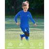 imageRoadbox Boys Youth Compression Shirts  Long Sleeve Athletic Undershirt Kids Quick Dry Base Layers for Baseball Soccer1packroyal Blue