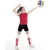 imageRoadbox Girls Volleyball Spandex Shorts Youth Biker Shorts with Pockets Athletic Compression Short for Yoga Gymnastics Dance1packblack