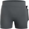 imageRoadbox Girls Volleyball Spandex Shorts Youth Biker Shorts with Pockets Athletic Compression Short for Yoga Gymnastics Dance2packblackgray