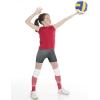imageRoadbox Girls Volleyball Spandex Shorts Youth Biker Shorts with Pockets Athletic Compression Short for Yoga Gymnastics Dance2packblackgray