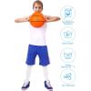 imageRoadbox Kids Long Leg Sleeve 2 Pairs NonSlip Protection Knee Compression Leg Sleeves for Youth Boy Girl Basketball FootballBlackwhite