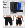 imageRoadbox Mens Compression Shorts with Pocket 12 Pack Spandex Running Athletic Workout Performance Underwear Quick DryWhite