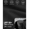 imageRoadbox Mens Rash Guard Short Sleeve UPF 50 UV Sun Protection Water TShirts Cool Dry Swim Shirts for Surf Beach FishingBlack