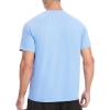 imageRoadbox Mens Rash Guard Short Sleeve UPF 50 UV Sun Protection Water TShirts Cool Dry Swim Shirts for Surf Beach FishingBlue