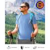 imageRoadbox Mens Rash Guard Short Sleeve UPF 50 UV Sun Protection Water TShirts Cool Dry Swim Shirts for Surf Beach FishingUltramarine