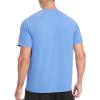 imageRoadbox Mens Rash Guard Short Sleeve UPF 50 UV Sun Protection Water TShirts Cool Dry Swim Shirts for Surf Beach FishingUltramarine