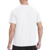 imageRoadbox Mens Rash Guard Short Sleeve UPF 50 UV Sun Protection Water TShirts Cool Dry Swim Shirts for Surf Beach FishingWhite