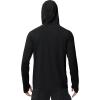 imageRoadbox Mens UPF 50 Fishing Shirts Long Sleeve UV Sun Hoodie Hiking Running Swim Athletic Workout ShirtA02flower Grey Black