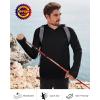 imageRoadbox Mens UPF 50 Fishing Shirts Long Sleeve UV Sun Hoodie Hiking Running Swim Athletic Workout ShirtA02flower Grey Black